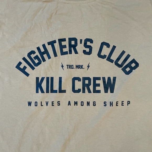 Kill Crew Fighter’s Club Porrada Series Vol. 1 Graphic Tee Tan Size XL - Picture 1 of 7
